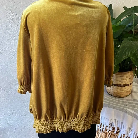 Madewell Gold top - Picture 4 of 8